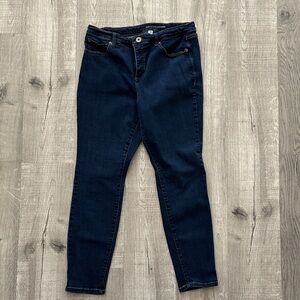 INC International Concepts Dark Blue Skinny Jeans